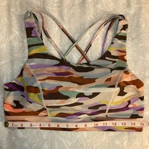 Torrid Active Colorful Camo Sports Bra 0
